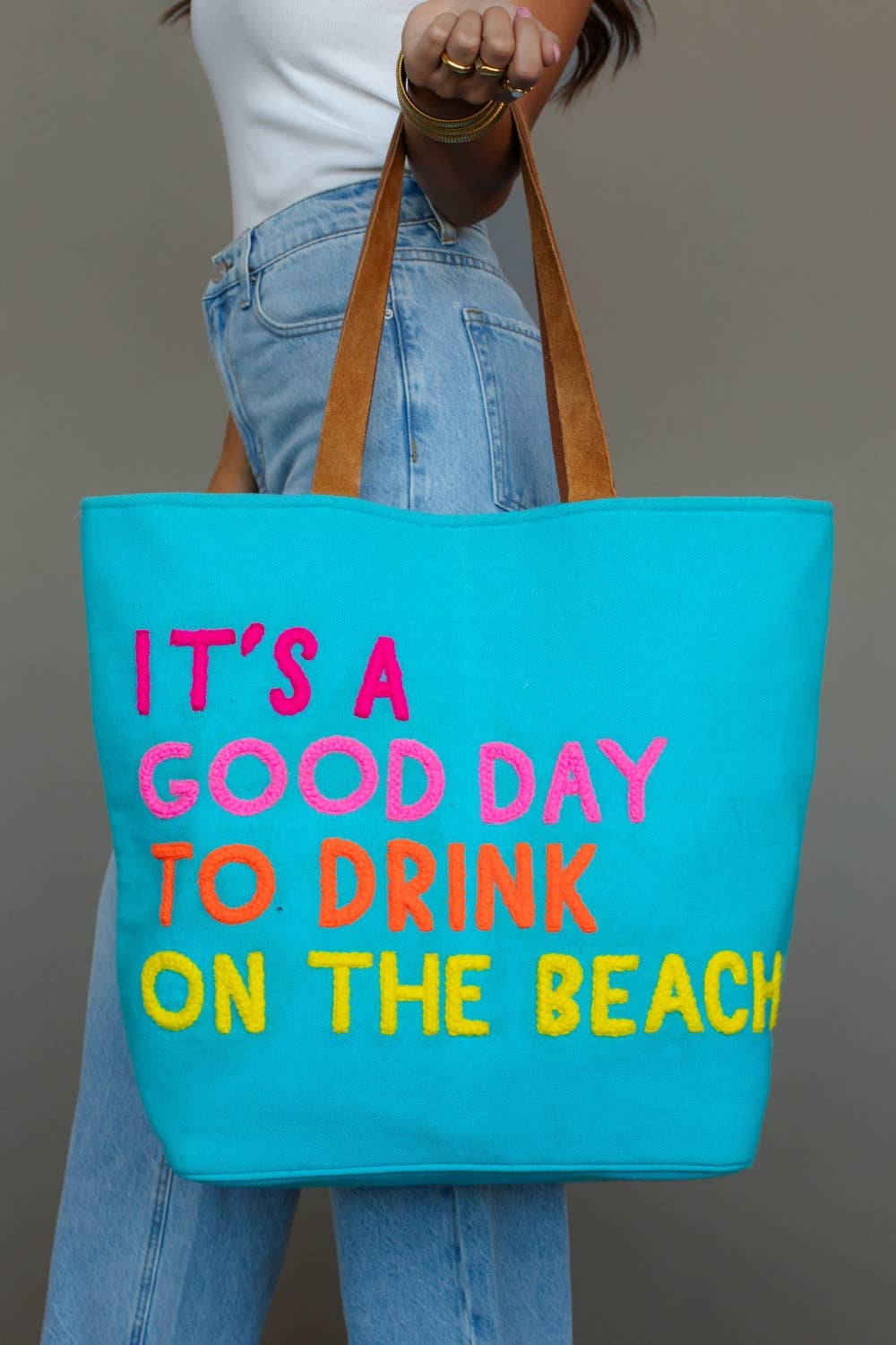ON THE BEACH OVERSIZED TOTE