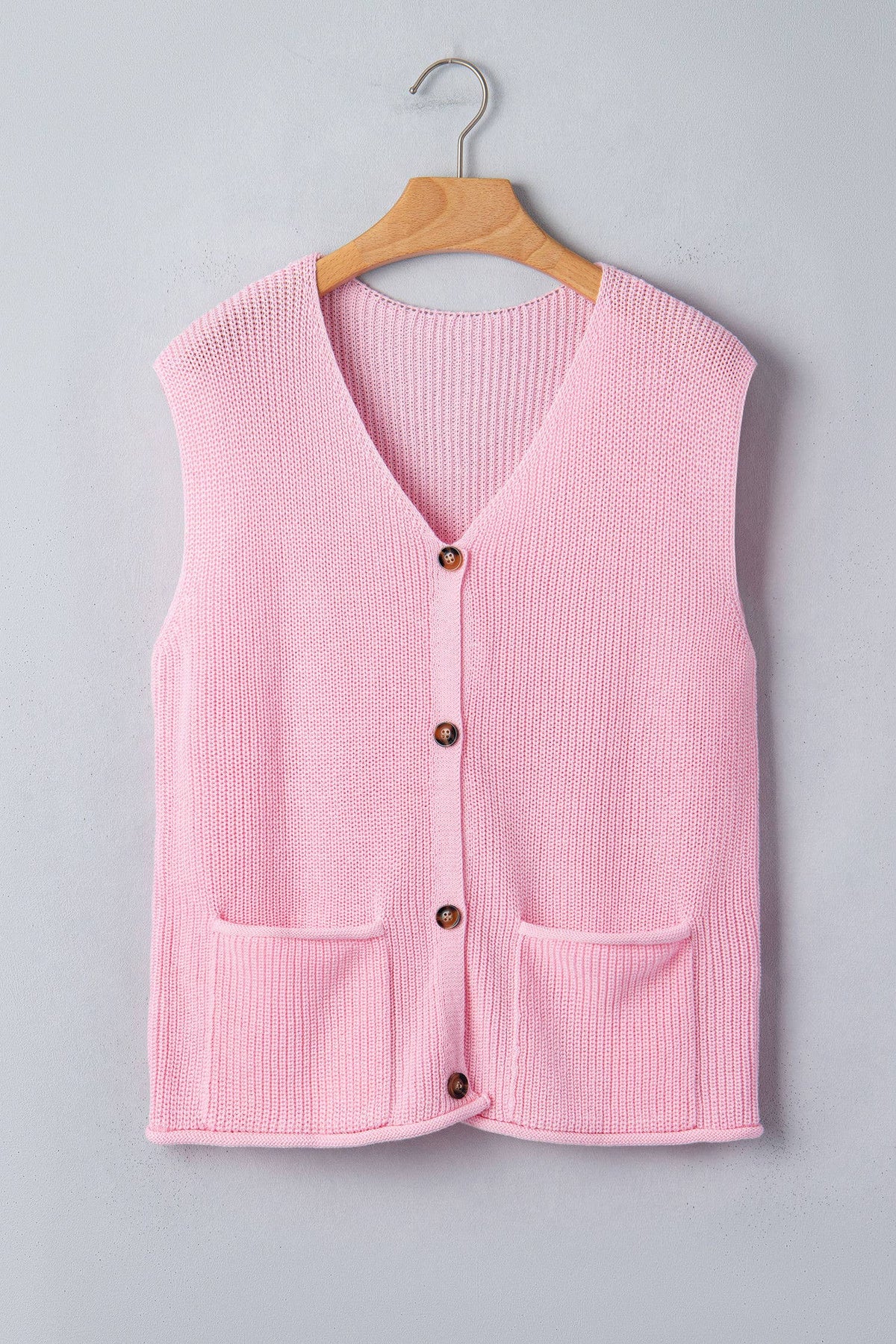 SWEATER WEATHER VEST x PINK