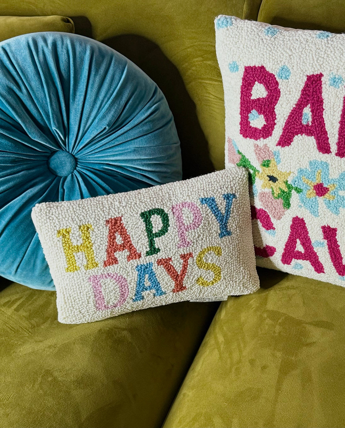 THOSE HAPPY DAYS PILLOW