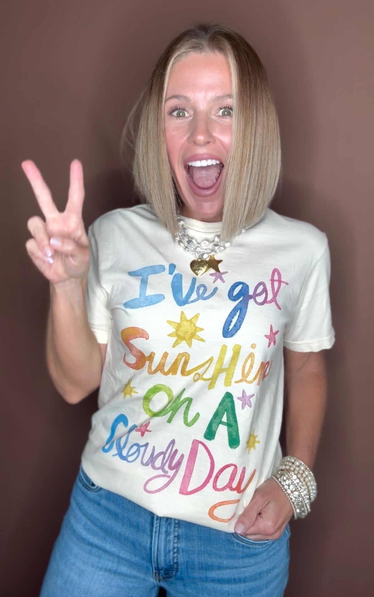SUNSHINE SWEETHEART TEE