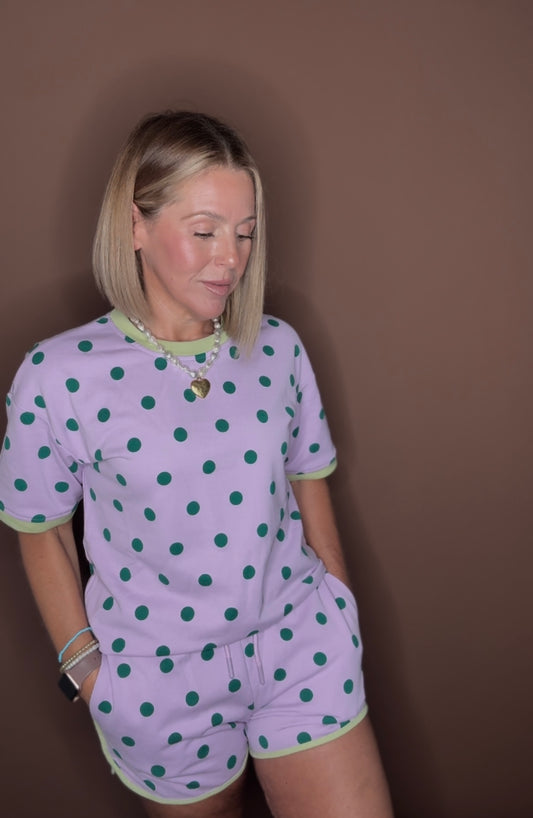 PEACE LOVE POLKADOTS SET