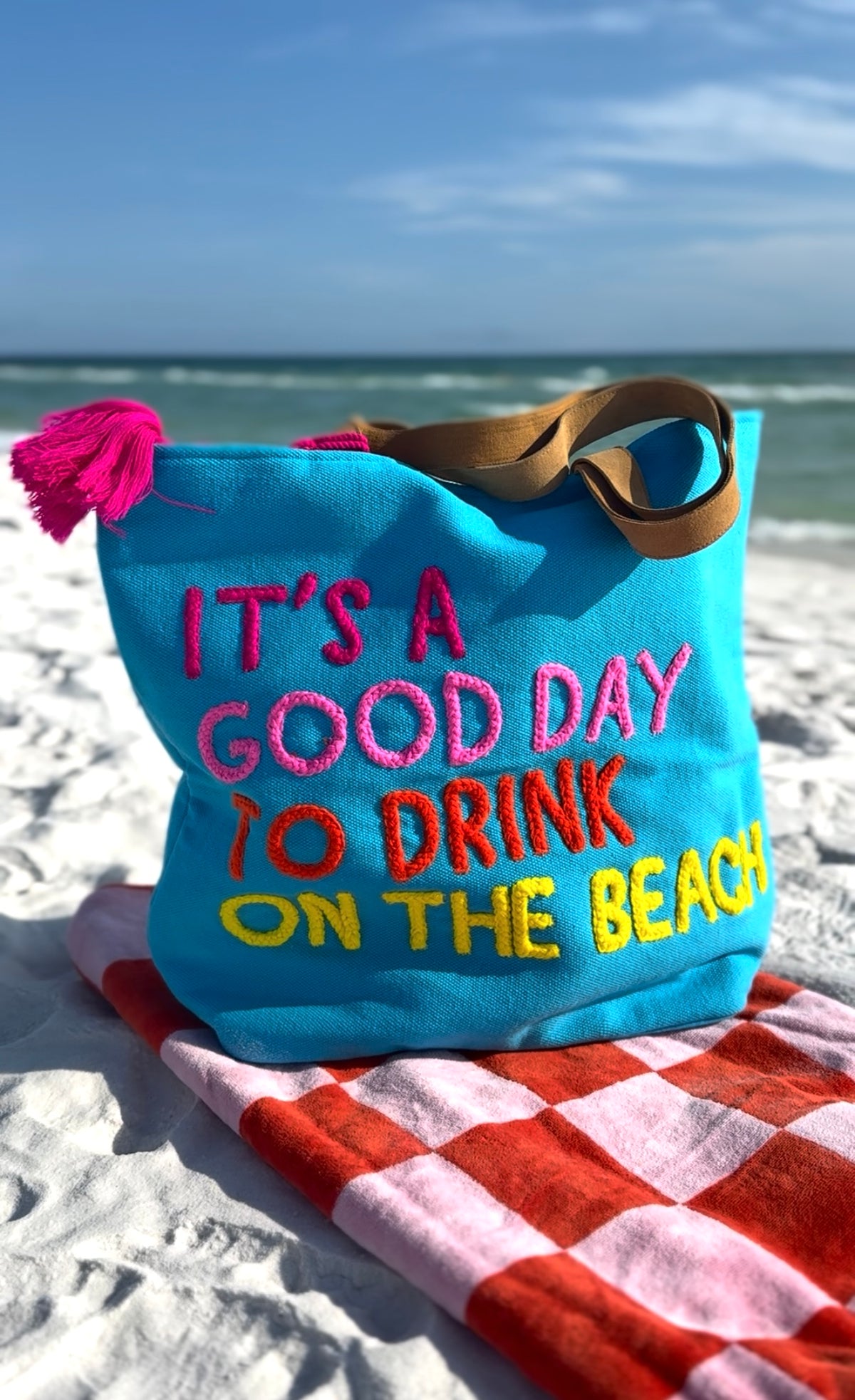 ON THE BEACH OVERSIZED TOTE