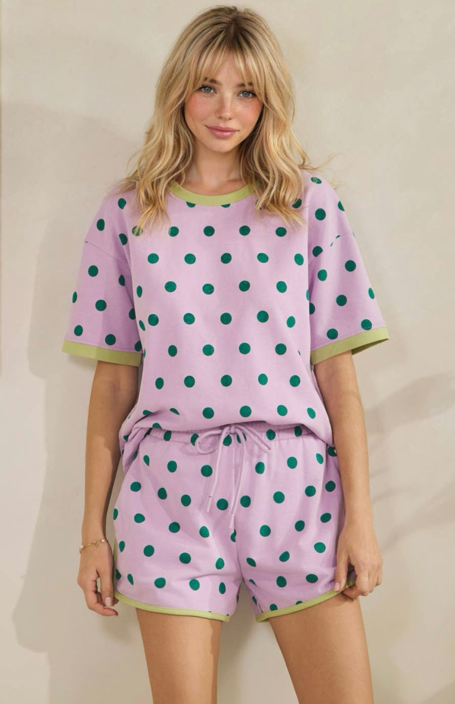 PEACE LOVE POLKADOTS SET
