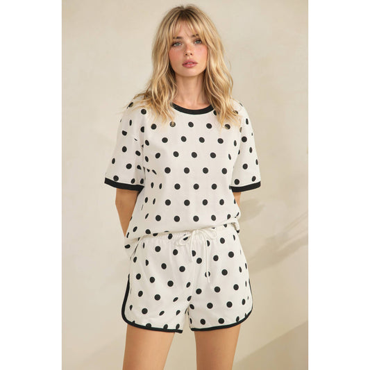 PEACE LOVE POLKADOTS SET